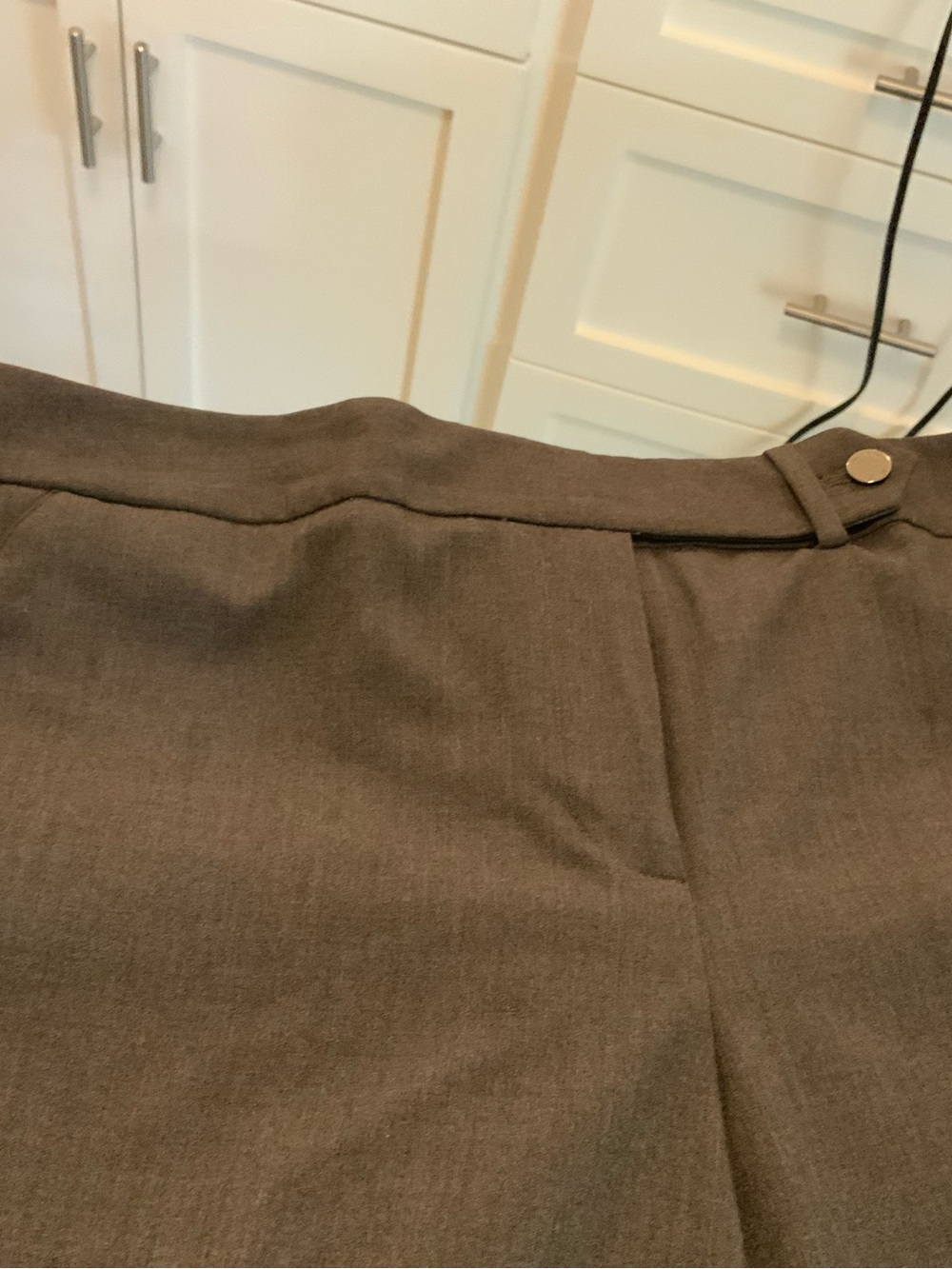 Calvin Klein Women's Brown Dress Trousers